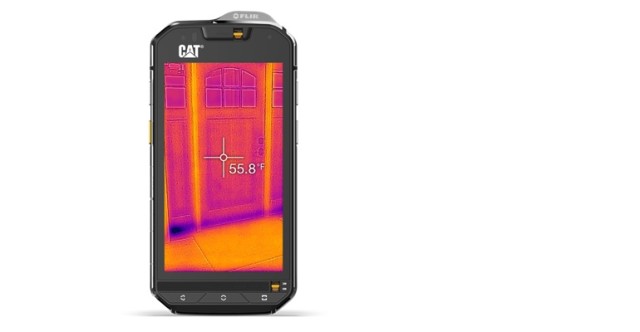 Un smartphone intégrant une caméra thermique