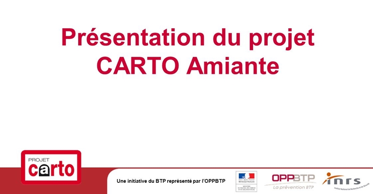 La campagne de mesurage du projet Carto Amiante prolongée