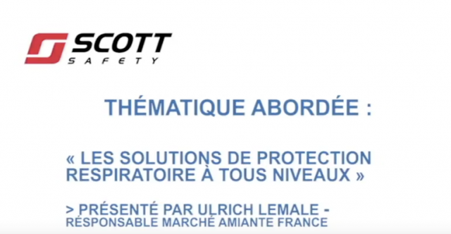 Scott Safety était partenaire du premier P’tit Déj Amiante