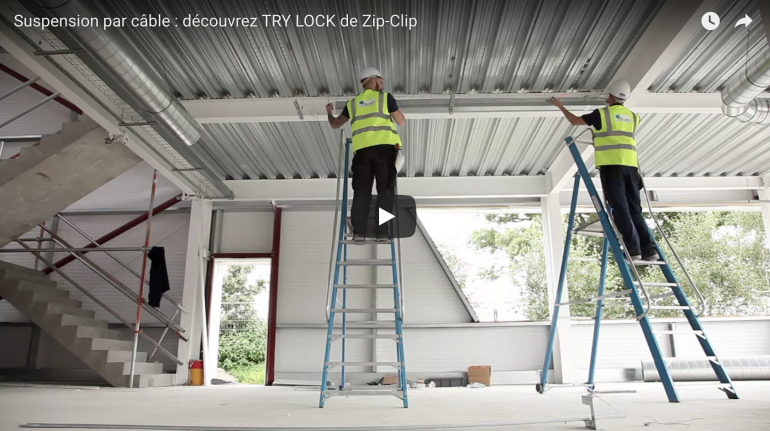 Suspension par câble : découvrez TRY-LOCK de Zip-Clip (VIDEO)
