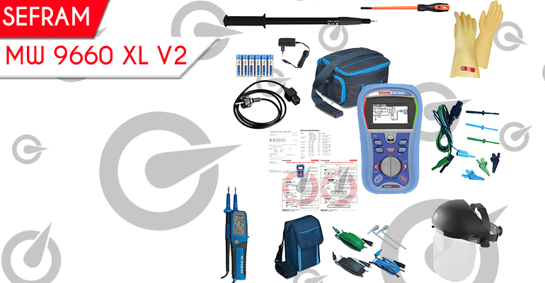 Kit contrôleur électrique avec kit EPI – SEFRAM MW 9660 XL V2