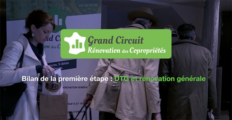 Video – Bilan positif pour la 1ère étape du Grand Circuit de la Rénovation des Copropriétés