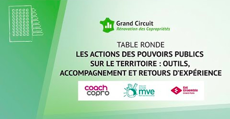 Table ronde – Rénovation des copropriétés : les actions des pouvoirs publics sur le territoire